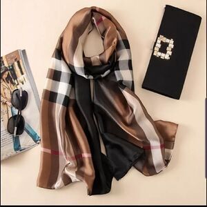 Miss Bella - Brown Women Long Shawl Wrap Scarves